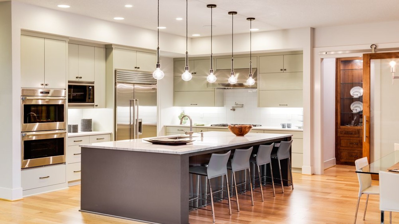 Install Statement Lighting Fixtures - kitchen decor