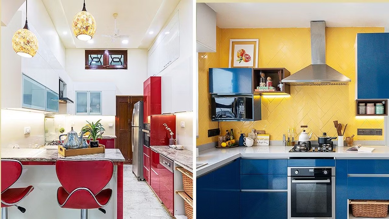 modular kitchen colour combinations